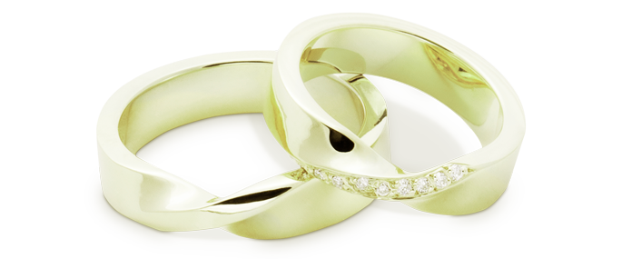 INFINITO - Ouro Verde 18 Kilates