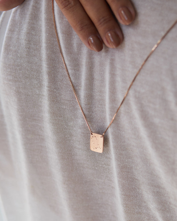 Constelário em Prata 925 com Banho Rosa