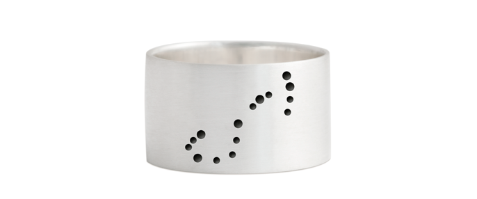 Anel CONSTELAÇÕES Prata 925