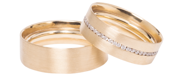 FLUTUANDO - Ouro Amarelo 18 Kilates