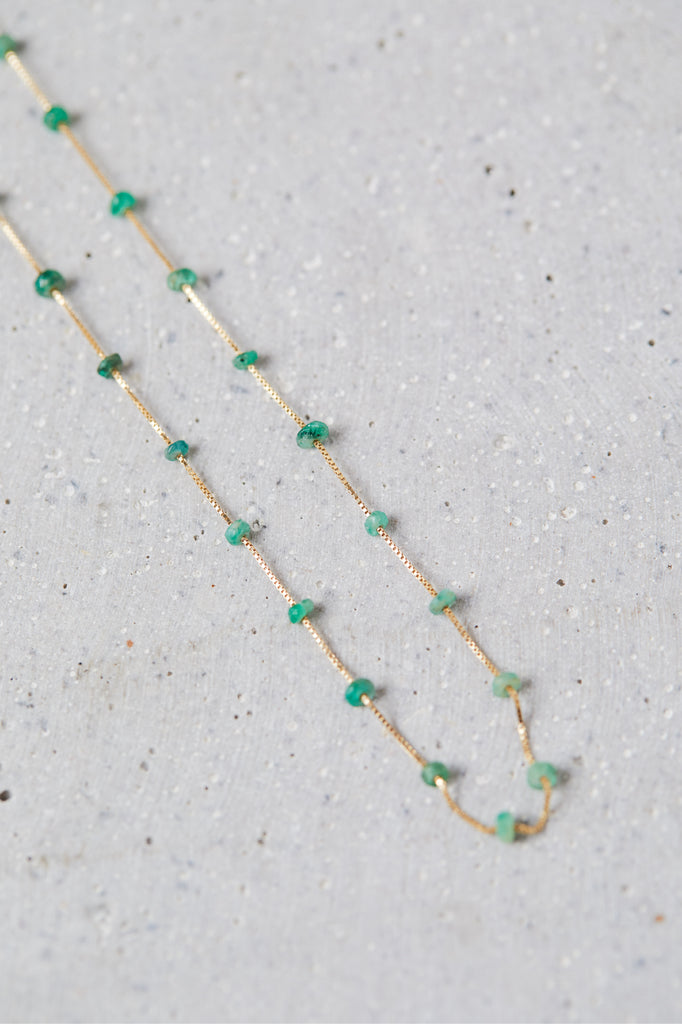 Gargantilha Esmeraldas