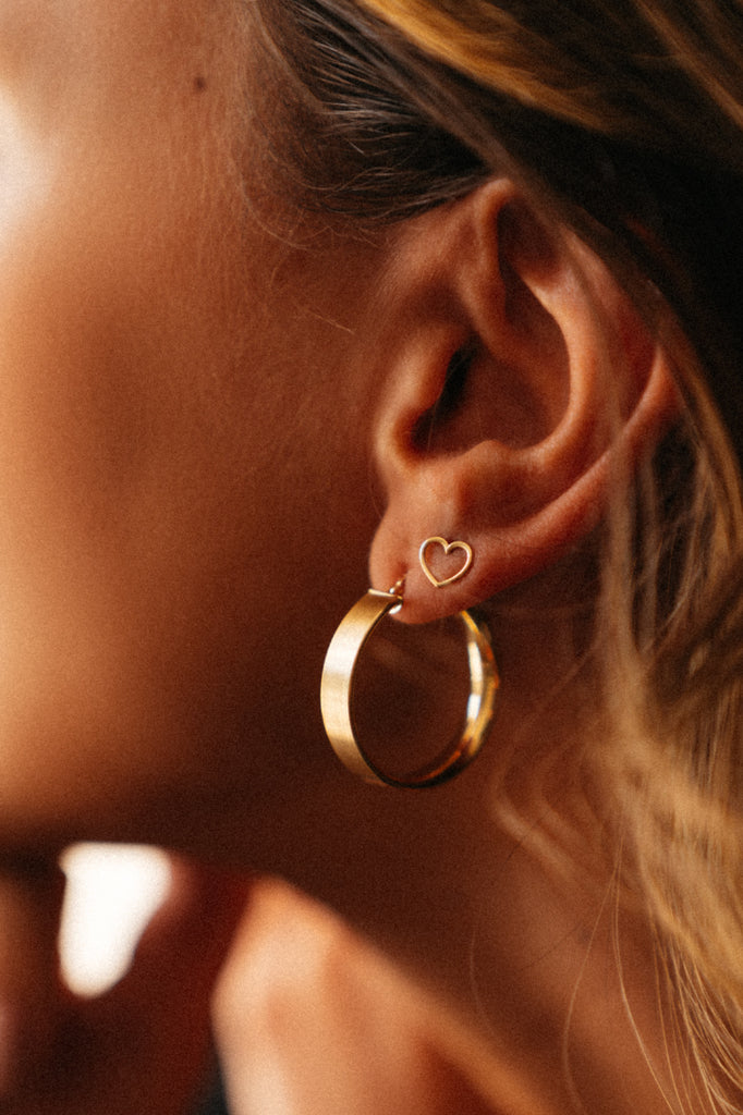 Brincos argola CETIM