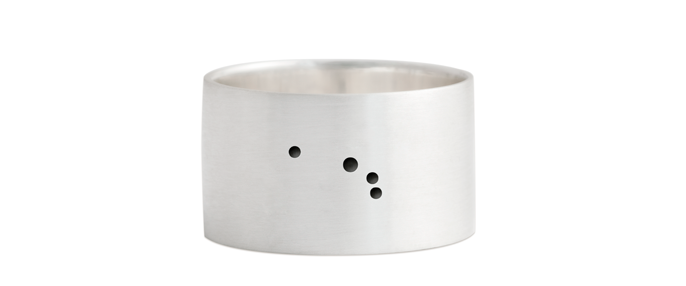 Anel CONSTELAÇÕES Prata 925