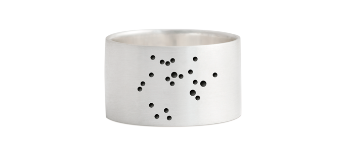 Anel CONSTELAÇÕES Prata 925