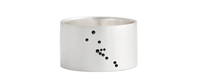 Anel CONSTELAÇÕES Prata 925